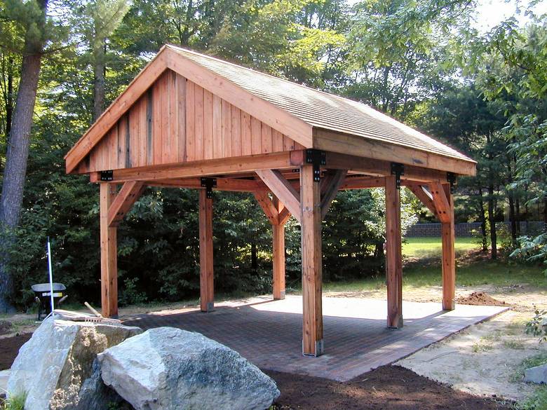 Timberland Pavilion / Timberland Company employees built this pavilion as a community service